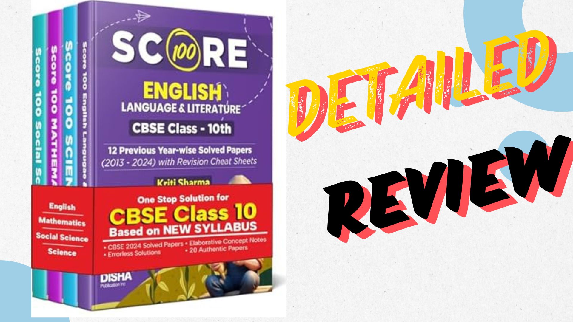 Score 100 book by Kriti Sharma Review