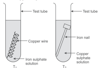 Displacement reaction experiment setup